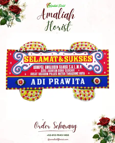 Papan Bunga Ucapan Selamat Akad Nikah Bekasi