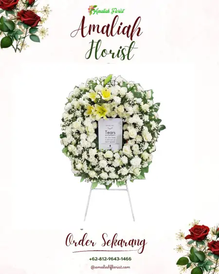 Krans Bunga Duka Akad Nikah Bekasi